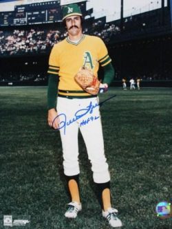 Autographed ROLLIE FINGERS OAKLAND A'S 11X14  photo