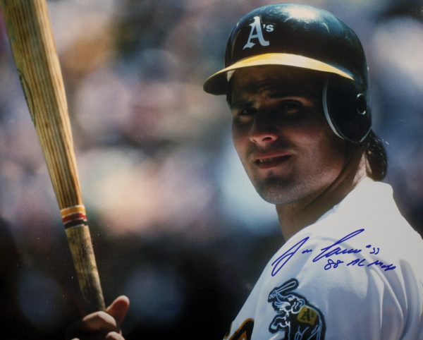 Autographed Jose Canseco Oakland A's 11X14  photo