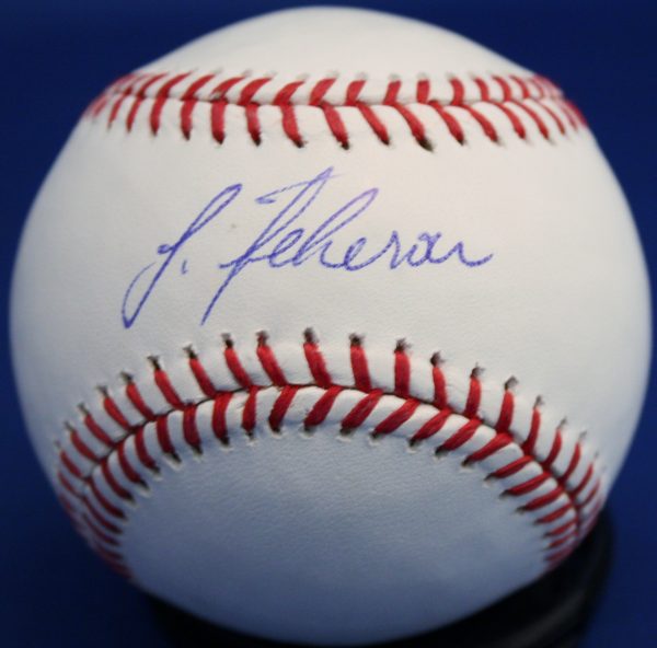 Julio Teheran Autographed Official Major League Baseball