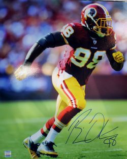 Autographed Brian Orakpo Washington Redskins 16 x20 Photo