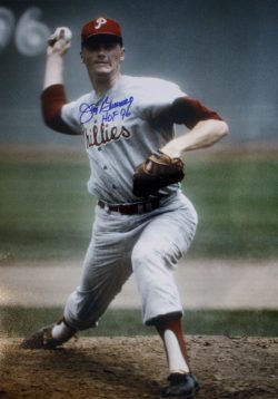 AUTOGRAPHED 16 x 20 JIM BUNNING Philadelphia Phillies Photo