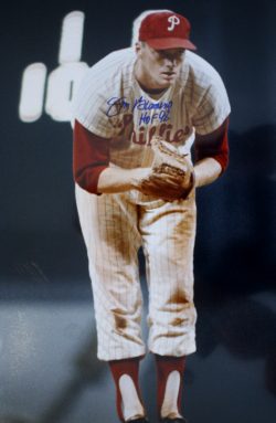AUTOGRAPHED 16 x 20 JIM BUNNING Philadelphia Phillies Photo