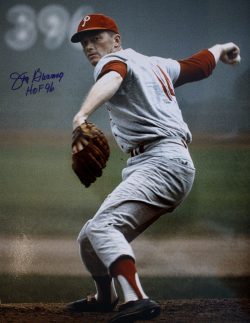 AUTOGRAPHED 16 x 20 JIM BUNNING Philadelphia Phillies Photo