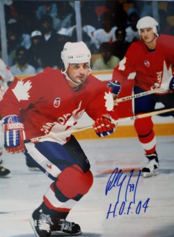 Autographed Paul Coffey 16x20 Team Canada Photo w/ COA