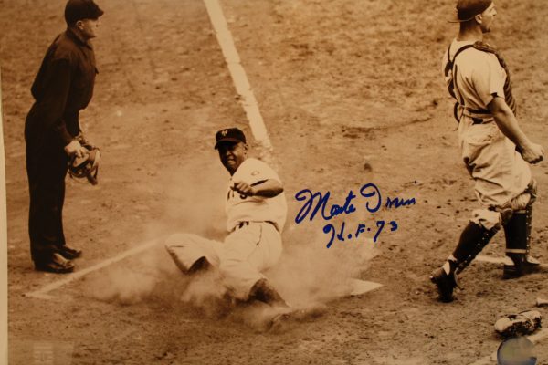 Autographed MONTE IRVIN 11 X 14 New York Giants photo
