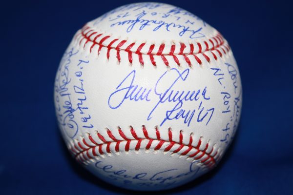 National League Rookie of The Year Winners Baseball