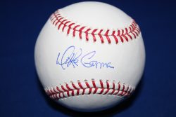 Autographed MIKE GARMAN Official Major League Baseball