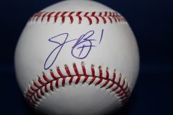 JOSH BARD  Autographed Official Rawlings  Major League Baseball