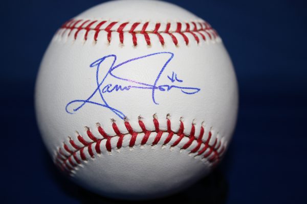Autographed GARRETT JONES Official Major League Baseball