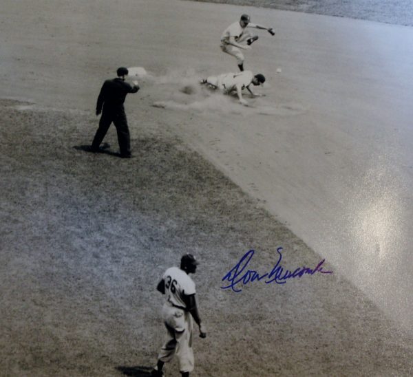 Autographed Don Newcombe 16x20 Brooklyn Dodgers Photo with COA