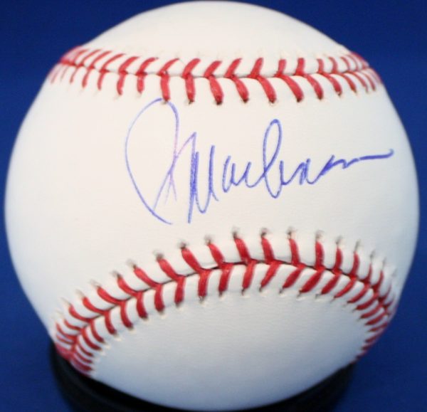 Autographed Pete Mackanin Phillies Official Rawlings Major League Baseball w/ COA