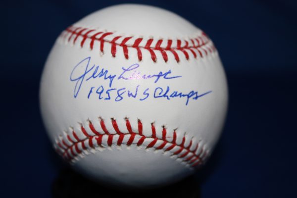 JERRY LUMPE 1958 WS CHAMPS
