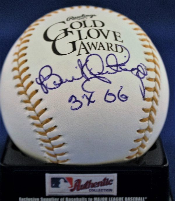 Autographed Benito Santiago Official Rawlings Gold Glove Major League Baseball