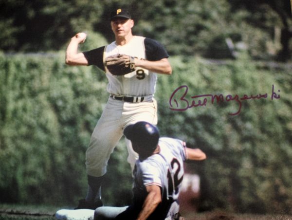 Autographed Bill Mazeroski Pittsburgh Pirates 11x14 photo - COA