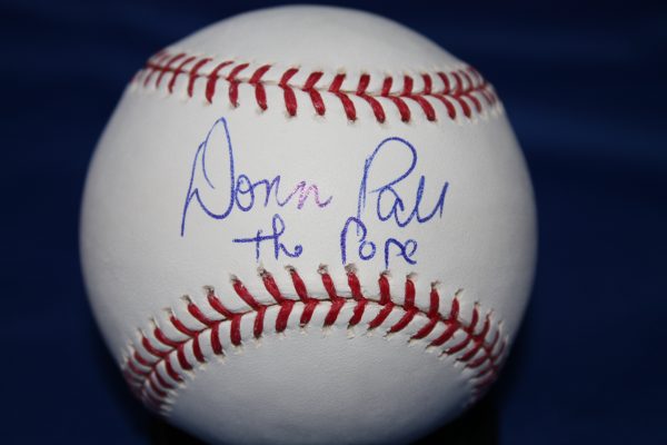 Autographed DONN PALL Official Major League Baseball