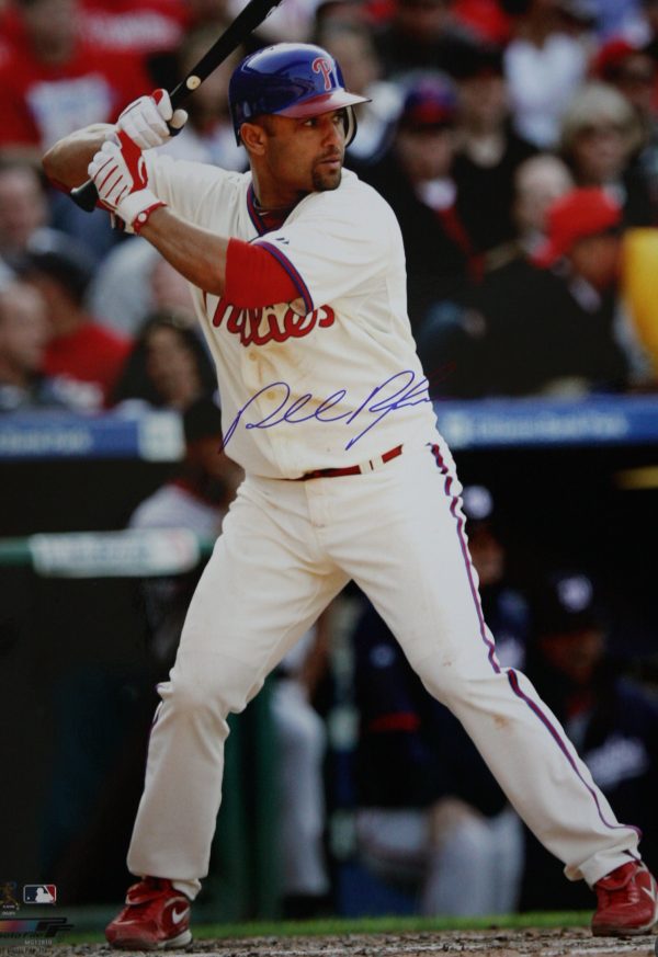 AUTOGRAPHED 16 x 20 PLACIDO POLANCO Phillies Photo