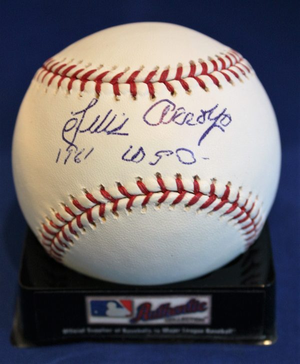 Autographed Luis Arroyo "61 WSC"  Official Rawlings OML Baseball w/ COA