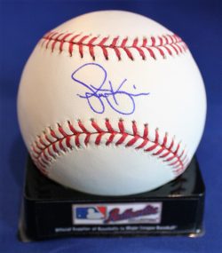 Autographed Scott Kazmir Official Major League Baseball