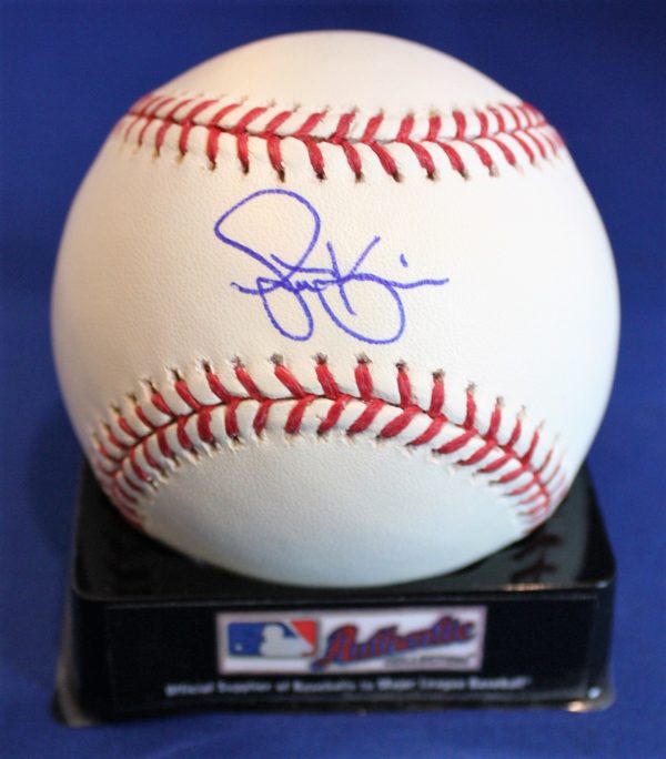 Autographed Scott Kazmir Official Major League Baseball