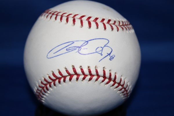 Autographed RUSS ORTIZ Official Major League Baseball