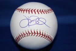 HANK BLALOCK  Autographed Official Rawlings  Major League Baseball