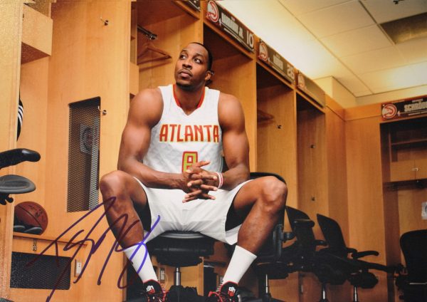 Autographed Dwight Howard 11x14 Atlanta Hawks Photo with COA