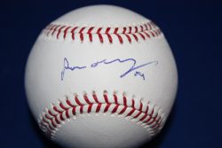 Autographed RUSS OHLENDORF Official Major League Baseball