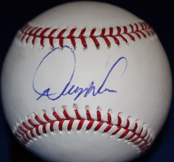 Autographed DEWAYNE WISE Official Major League Baseball