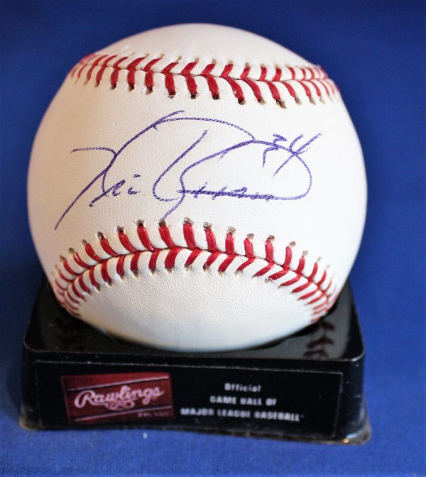 Autographed Kris Benson Official Rawlings Major League Baseball with COA