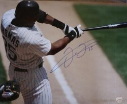 AUTOGRAPHED 16x20 FRANK THOMAS Chicago White Sox  Photo