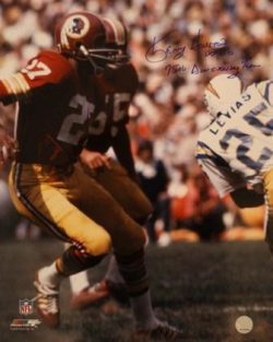 AUTOGRAPHED KENNY HOUSTON 16 X 20 Washington Redskins Photo