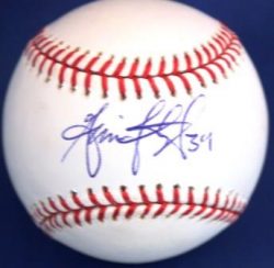 GAVIN FLOYD Autographed Official Major League Baseball