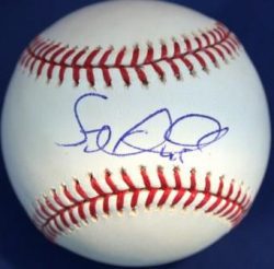 SEAN MARSHALL Autographed Official Major League Baseball