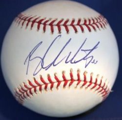 BRANDON MCCARTHY Autographed Official Major League Baseball