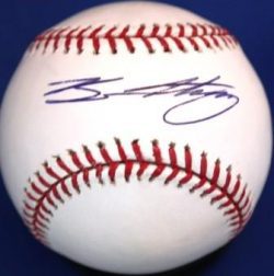 BRIAN MATUSZ Autographed Official Major League Baseball