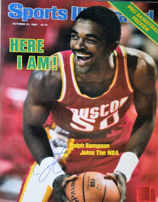 Autographed Ralph Sampson 16x20 Houston Rockets Photo with COA
