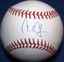 CARL CRAWFORD Autographed Official Major League Baseball