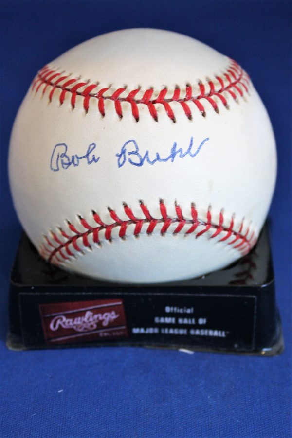 Autographed Bob Buhl Official Major League Baseball with COA