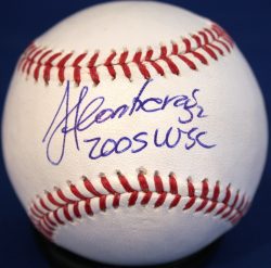 Jose Contreras "2005 WSC" Autographed Official Major League Baseball