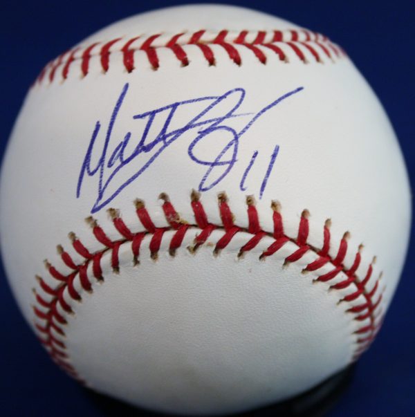 Matt Lawton Autographed Official Major League Baseball