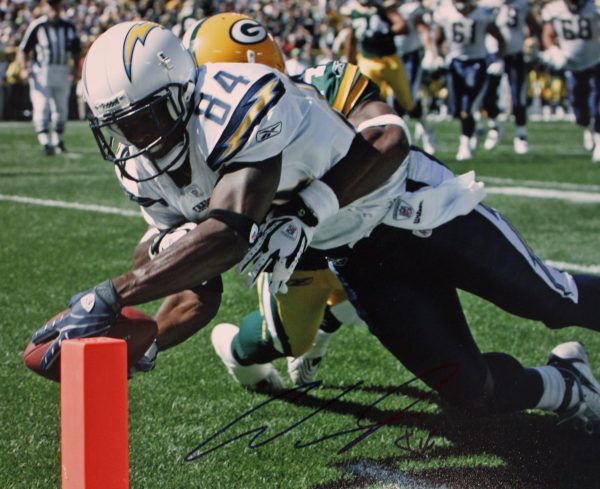 Autographed 11x14 Craig Davis San Diego Chargers photo