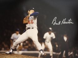 Autographed Burt Hooton Los Angeles Dodgers 11x14 Photo with COA