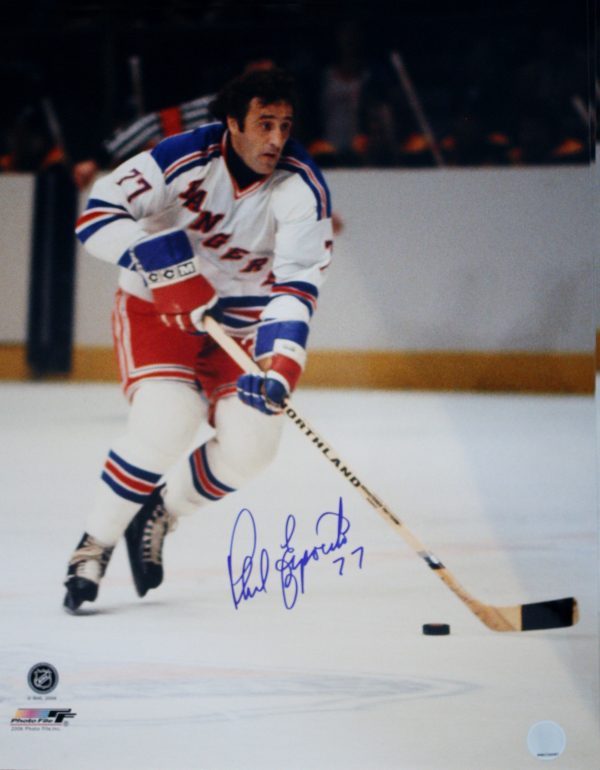 Autographed Phil Esposito New York Rangers 16x20 Photo