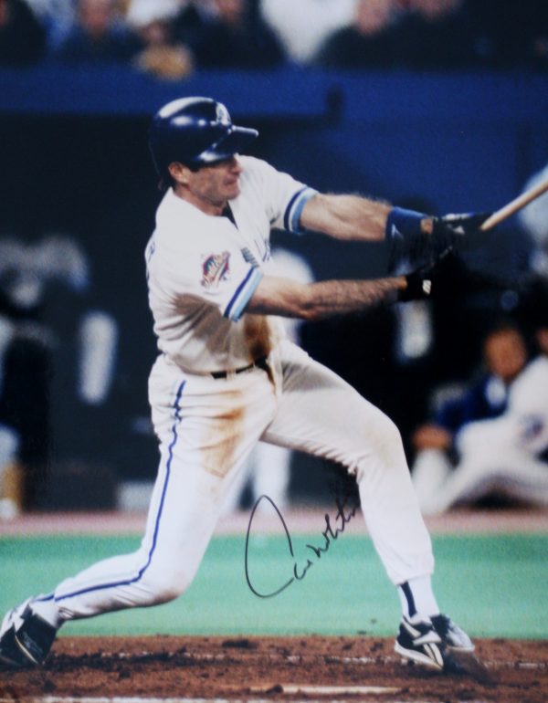 Signed 11x14 Paul Molitor Toronto Blue Jay photo