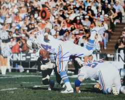 AUTOGRAPHED 16x20 Earl Campbell Houston Oilers Photo