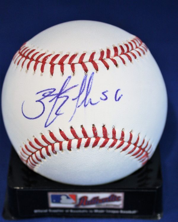 Autographed Zach Efflin Official Rawlings Major League Baseball with COA