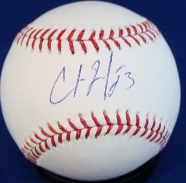Chris Johnson Autographed Official Major League Baseball