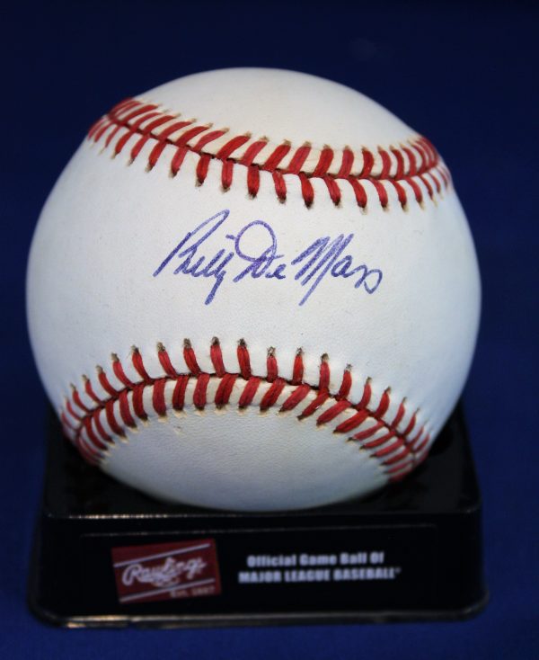 Autographed Billy DeMars Official Rawlings Major League Baseball with COA