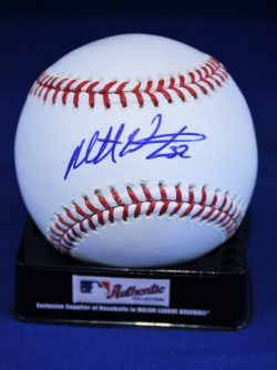 Autographed Matt Wieters  Official Rawlings Major League Baseball with COA