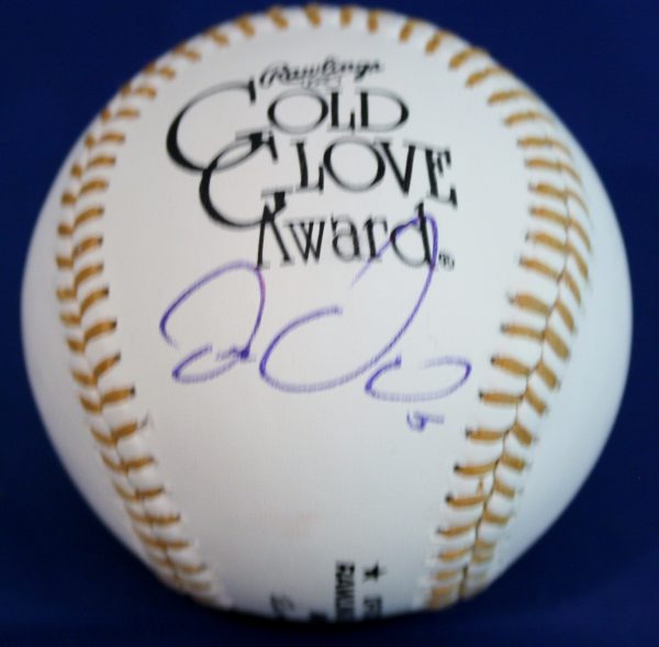 Autographed  Carlos Gonzalez Official Gold Glove Rawlings Major League Baseball w/COA